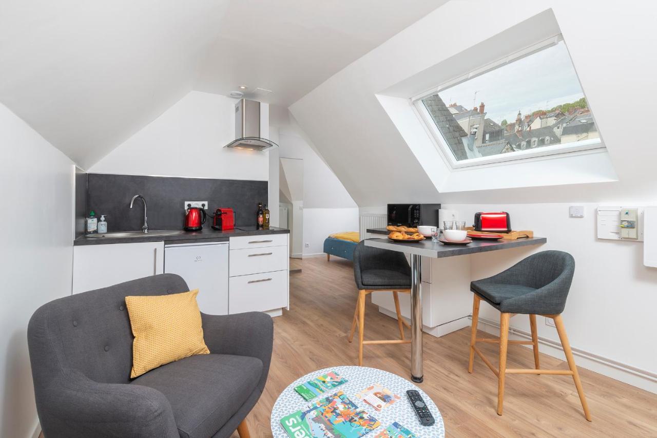 Hyper Centre 14 Rue Valdemaine Lejlighed Angers Værelse billede